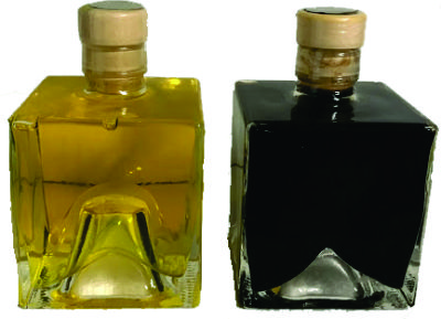 Engraved Square Olive Oil