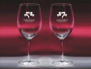 Engraved Bordeaux Wine Glasses 24oz - Set of Two