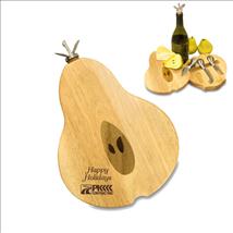 Pear Shaped Cheese Board - Laser Engraved