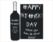 Engraved Wine Bottles - Fathers Day Tool Designs