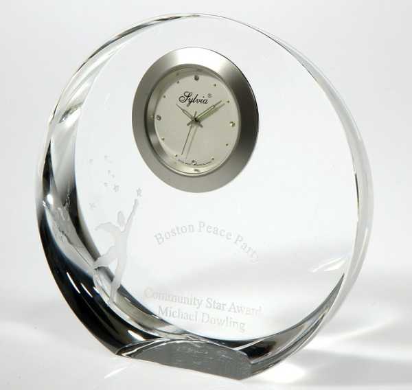 Personalized Crystal Clocks
