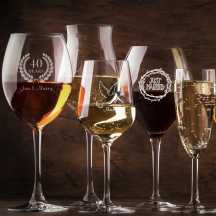Wine Glasses & Flutes