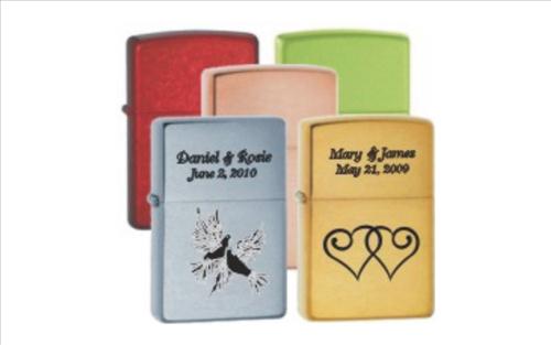 Engraved Zippo Lighters