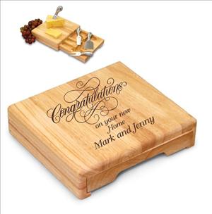 Engraved Festiva Cheese Board - Laser Engraved