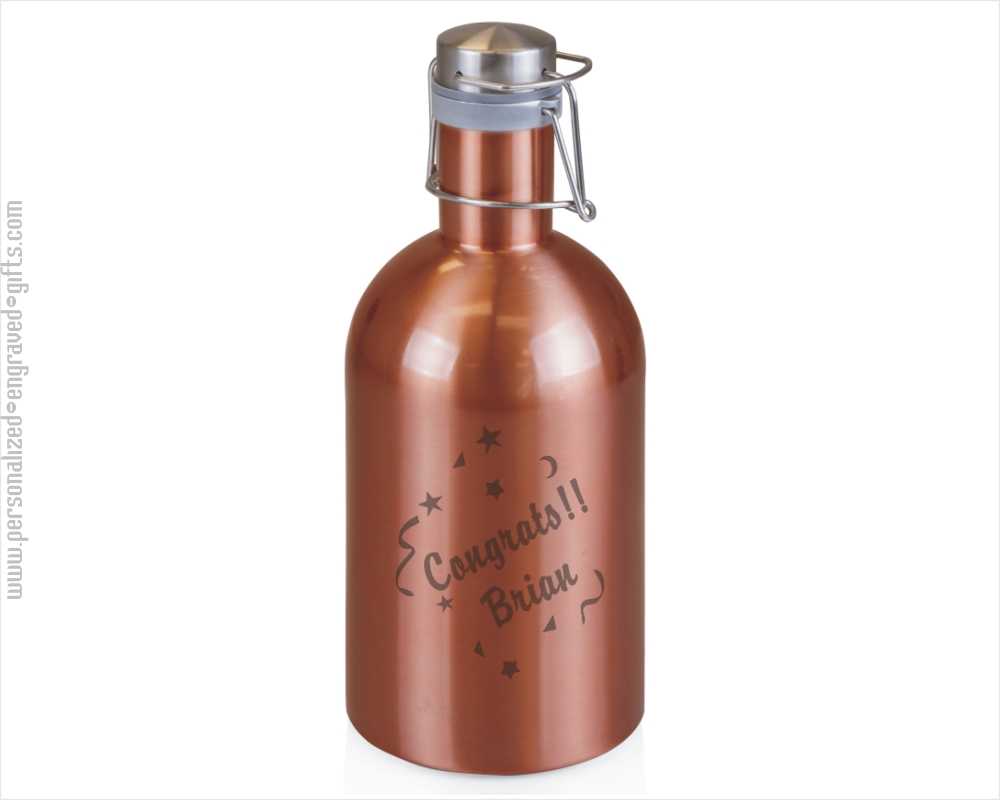 Copper Finish Stainless Steel Beer Growler