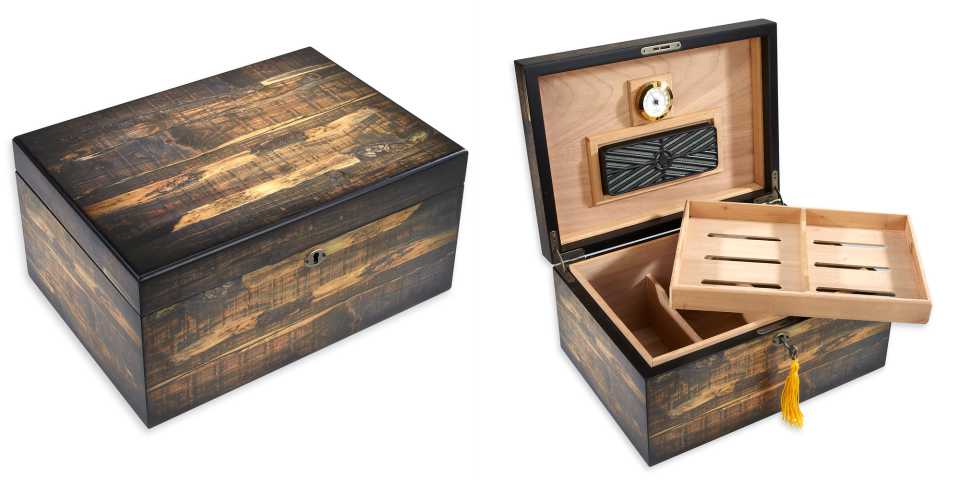 Custom Occupation Humidor - Desktop Cigar Box