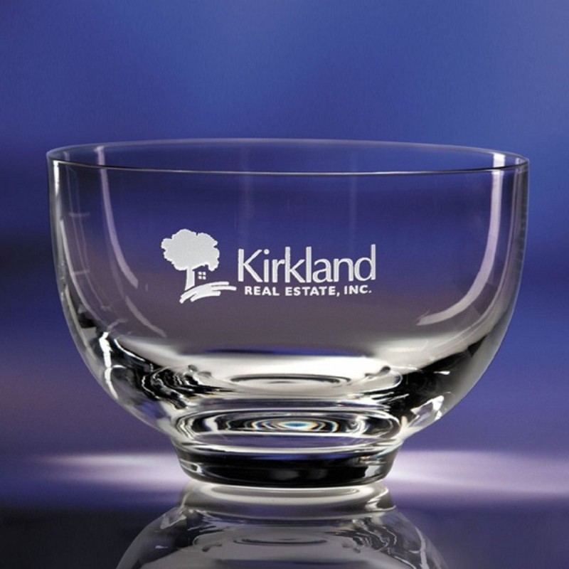 Sparkling Personalized Glass Bowl - Très Chic