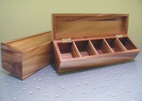 Tea Box with 5 Compartments Prince Earl