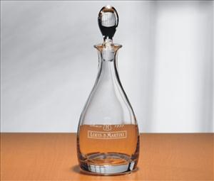 28oz Camille Crystal Decanter with Stopper