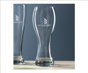 Engraved Signature Classic Beer Glass
