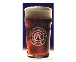 Personalized Engraved Ale Glass