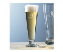 Engraved Tall Beer Glass 13oz - Pilsner