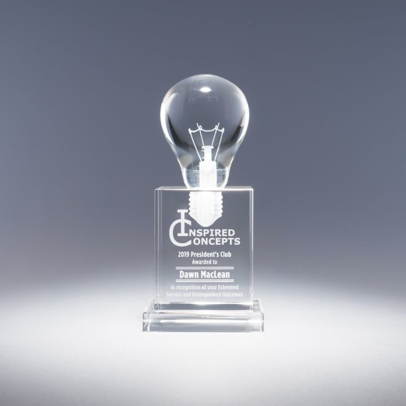 3D Visionary Lightbulb Award for Great Ideas