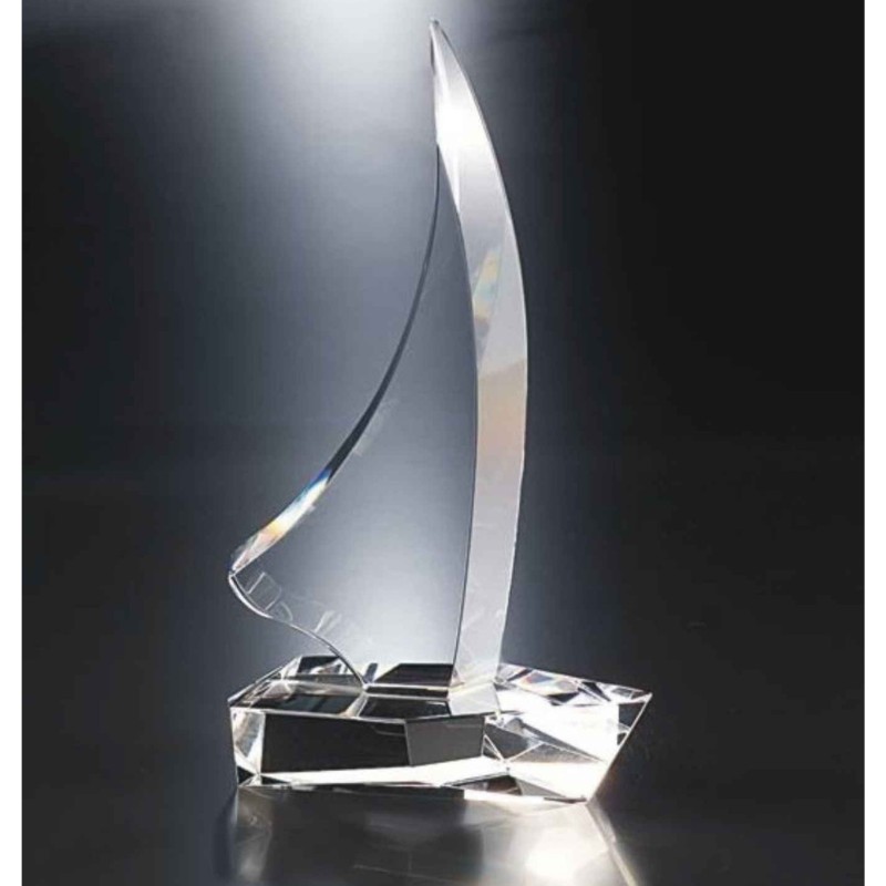 Crystal Clear Sailboat Award-Capri