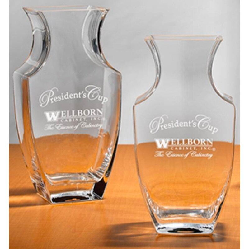 Crystal Personalized Trophy Vases