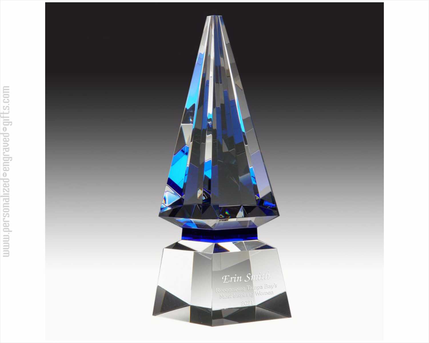 Crystal Blue Inspire Award The Enterprise