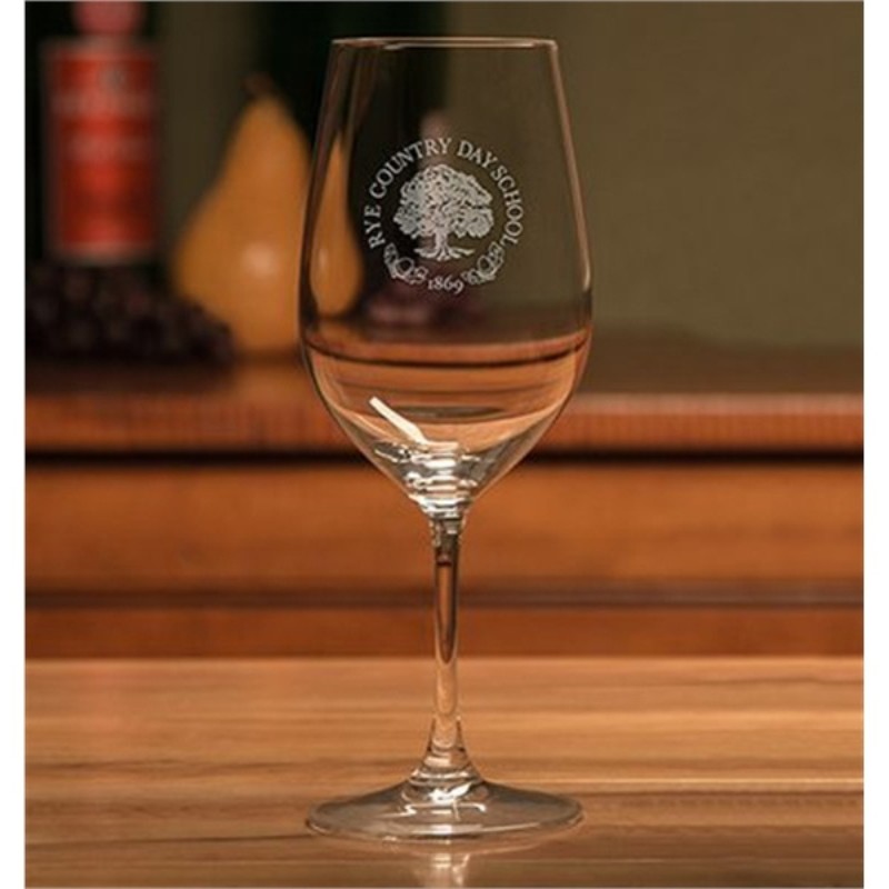 Engraved Riedel Vinum Riesling/Gran Cru Wine Glass