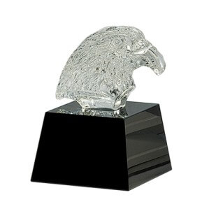 Engraved Eagle Head Award