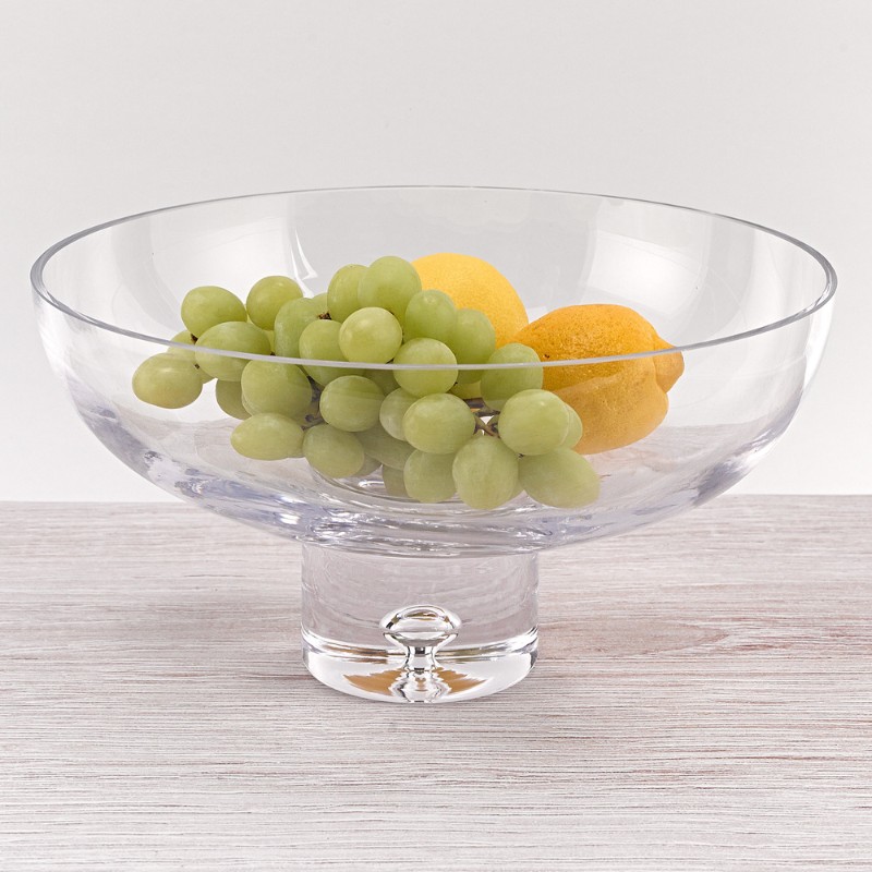 Personalized Centerpiece Bowl with Delightful Bubble Pedestal - Malory