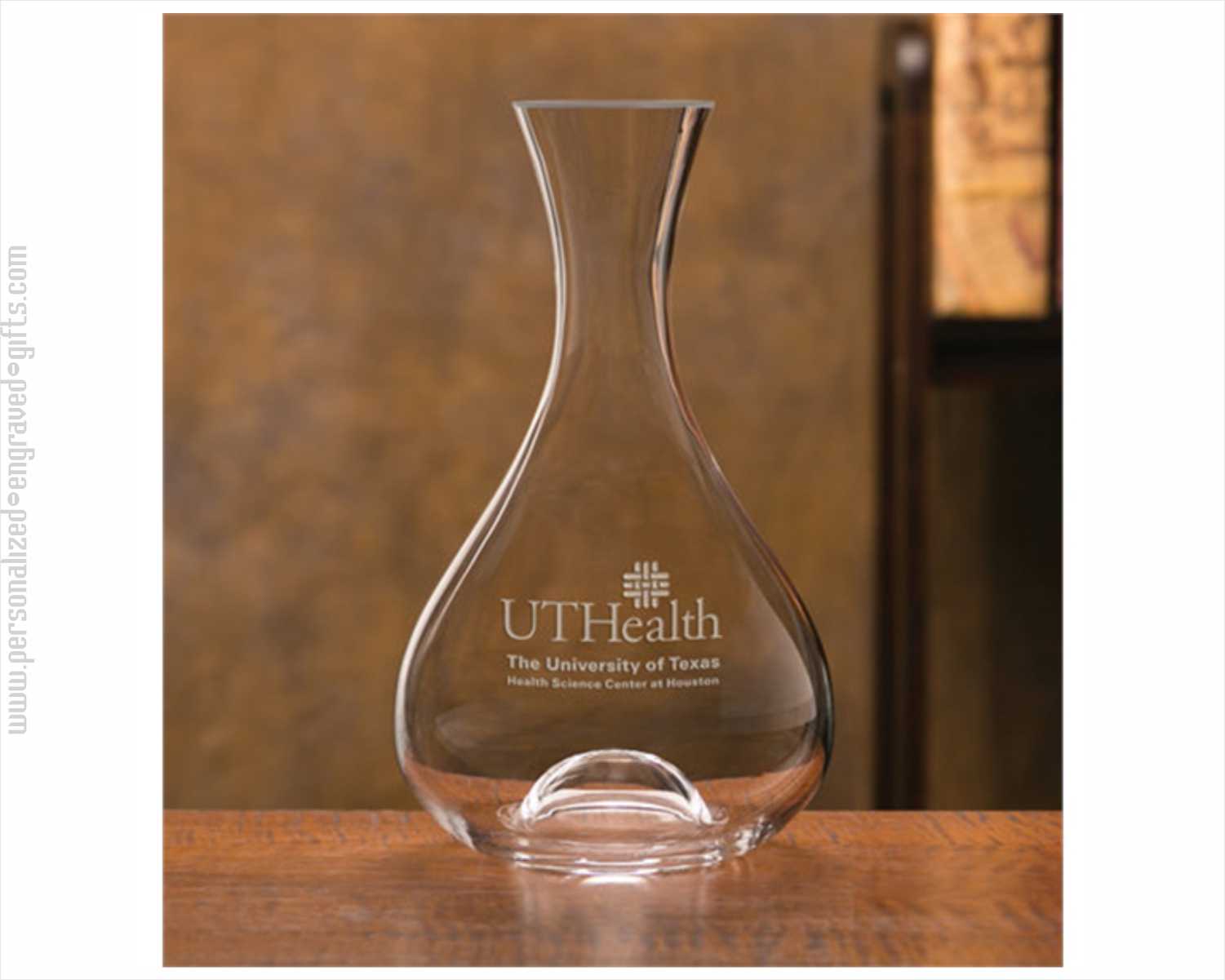 36oz ‘The Valley’ Non Lead Crystal Decanter Engraved