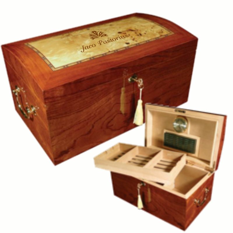 Personalized Humidors Large Domed Humidor