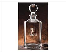 Personalized Glass Decanter - 34oz - Midtown