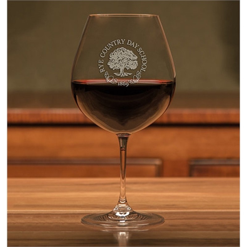Riedel Vinum Burgundy Wine Glass - Engraved with Custom Text or Artwork