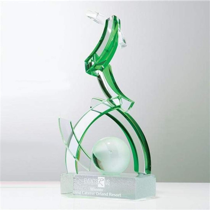 Vibrant Green Sphere Award Azmeena