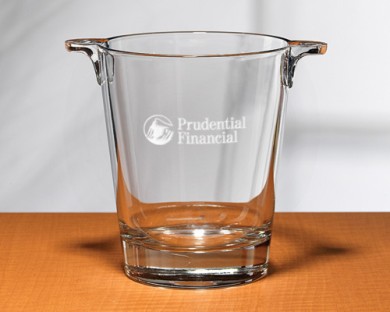 Personalized Glass Ice Bucket Standard 6.5