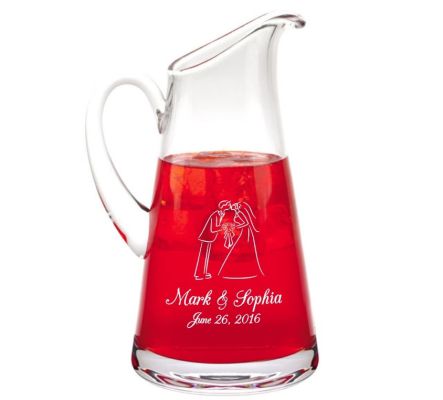 Engraved Long Island Pitcher